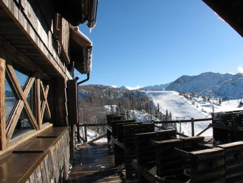 Chalet Burja At Vogel Mountain - Cable Car Access Or Hiking - Not Reachable With Car Bohinj Luaran gambar